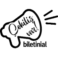 Çekiliş Var Sticker by Biletinial