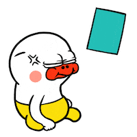 Angry Explosion Sticker by kwaesam