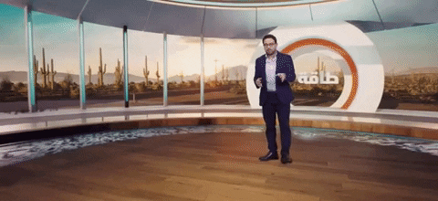 newscaststudio giphyupload augmentedreality broadcast asharq GIF