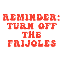 Mexican Food Latina Sticker