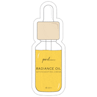 Serum Facial Oil Sticker by Perl Cosmetics