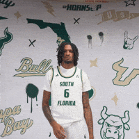 South Florida Basketball GIF by USF Athletics