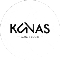 Kunasmag logo books coffee table books kunasmag Sticker