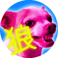 Wolf Chihuahua Sticker