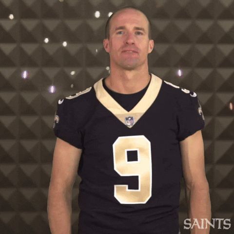 Nfl Go Saints GIF by New Orleans Saints