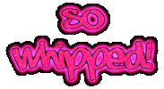 Text Brand Sticker by Whip Salon