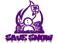 Snow Snowboarding Sticker by Elevated Locals