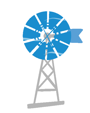 prairieplaysd giphyupload windmill prairie childrensmuseum Sticker