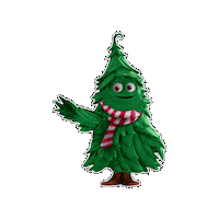 Christmas Tree Sticker by Piney the Lonesome Pine