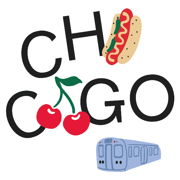 Chicago Sticker by AliceandWonder