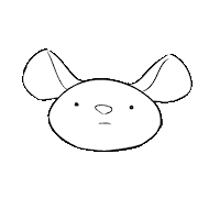 Mouse Mochi Sticker