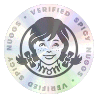 Excited Fast Food Sticker by Wendy's