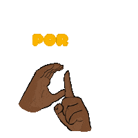 Sign Language Asl Sticker by probonoasl