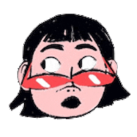 andiree tea side eye gossip sideeye Sticker