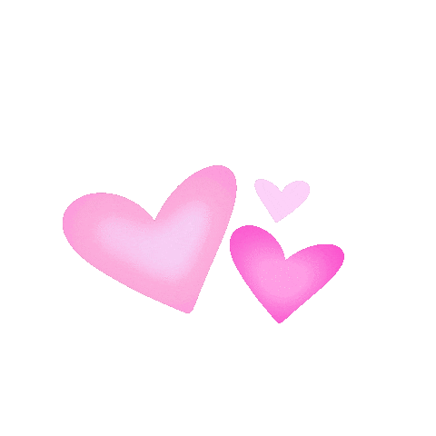 I Love You Hearts Sticker