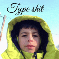 Type Shi GIF by Respective