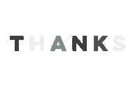 Thanks Sticker by Affenkunst