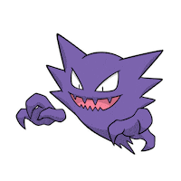 Gen 1 Ghost Sticker by Pokémon