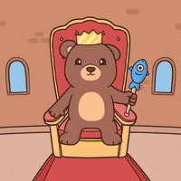 Praise Me Teddy Bear GIF by BEARISH