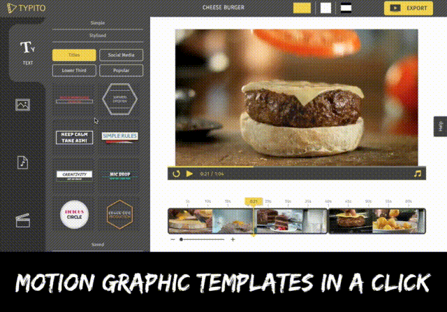 social media motion graphics GIF