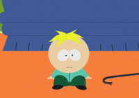 confused butters stotch GIF by South Park 