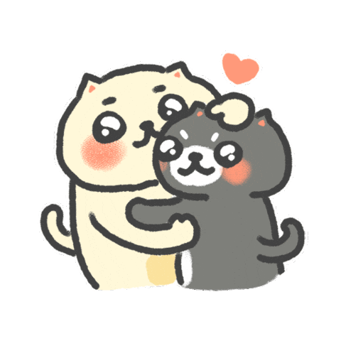 In Love Hug Sticker