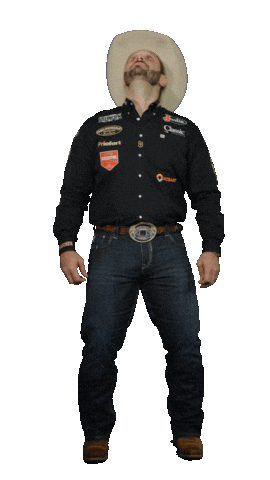 Click Rodeo Announcer Sticker by Justin Boots