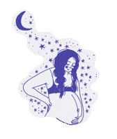 Baby Luna Sticker