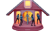 Tick Tock Sticker by Clean Bandit