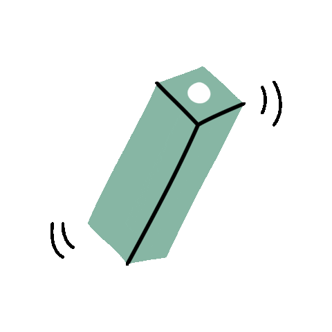 DrinkHemi giphygifmaker green shake milk Sticker