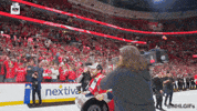 Happy Ice Hockey GIF by NHL