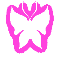 Pink Glow Sticker by Bershka