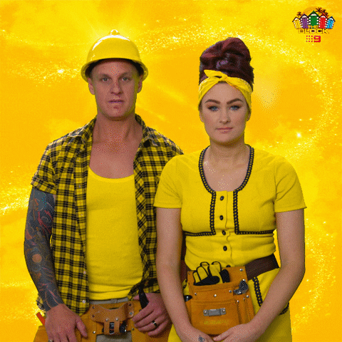 Channel 9 Face GIF by The Block