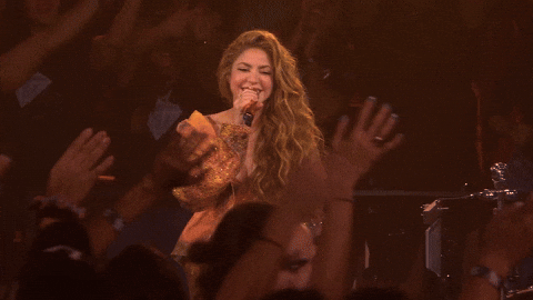 Shakira GIF by The Tonight Show Starring Jimmy Fallon