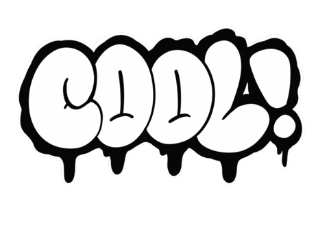 Fun Lettering Sticker