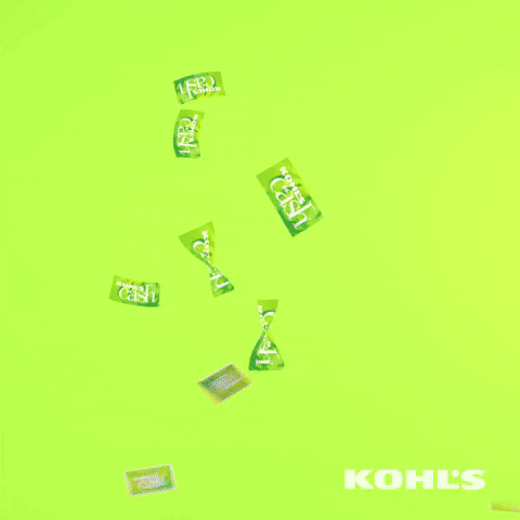 Winning Make It Rain GIF by Kohl's