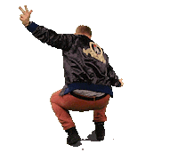 mark miller dancing STICKER by Originals
