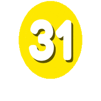 Studio Number Sticker