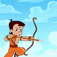 Happy Dussehra Dasara GIF by Chhota Bheem