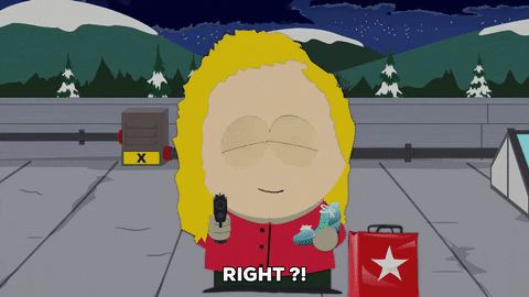 asking bebe stevens GIF by South Park 
