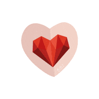 Season Of Love Hearts Sticker by Gafla