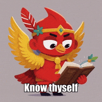 Wisdom Know Thyself GIF by The Cardinal Virtue