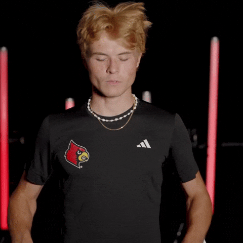 University Of Louisville Tennis GIF by Louisville Cardinals