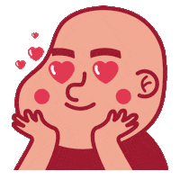 In Love Illustration Sticker by Alexis Tapia
