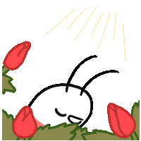 Happy Flower Sticker by pikaole