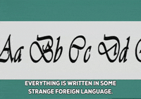 alphabet letters GIF by South Park 