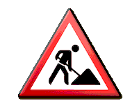 magyarkozut magyar roadworks magyarkozut közút Sticker