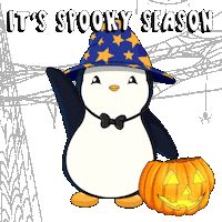 Halloween Magic Sticker by Pudgy Penguins