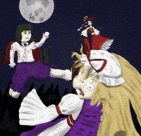 Dropkick Yukari GIF