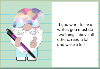 Once Upon A Time Writing GIF